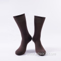 Mercerized cotton dress socks for men-M6